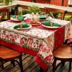 Toalha de mesa Natal 1,40mx2,10m