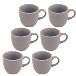 Jogo de xcaras p/caf  s/pires