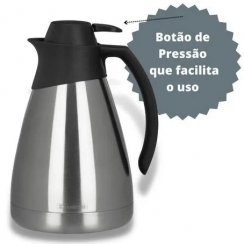 Bule t�rmico inox 1L.