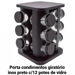 Portaa condimentos giratrio inox