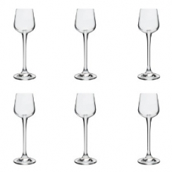 Jogo 6 taas p/licor cristal