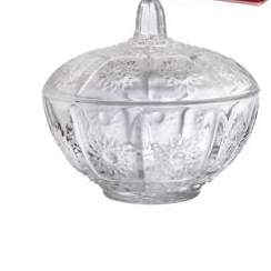 Potiche de vidro 18cm