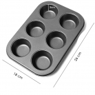 Forma p/cupcake antiaderente