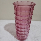 Vaso cristal ecológico rosa 