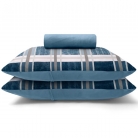 Jogo de cama casal queen 3p.